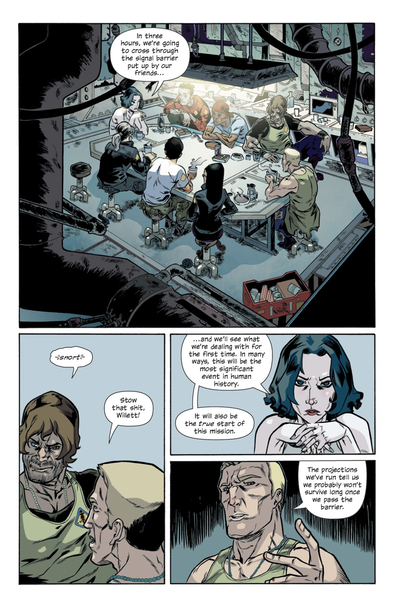 Illustration for article titled Read the first issue of Letter 44, the comic everyone's raving about